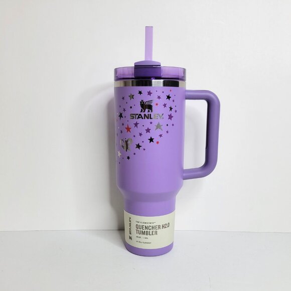 STANLEY X OLIVIA RODRIGO 40oz H2.0 FlowState Quencher Tumbler NEW - Picture 2 of 11
